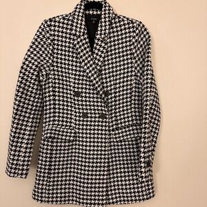 Fate Women's Classic Houndstooth Blazer